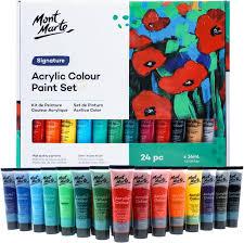 Mont marte Acrylie color 24 pcs paint set